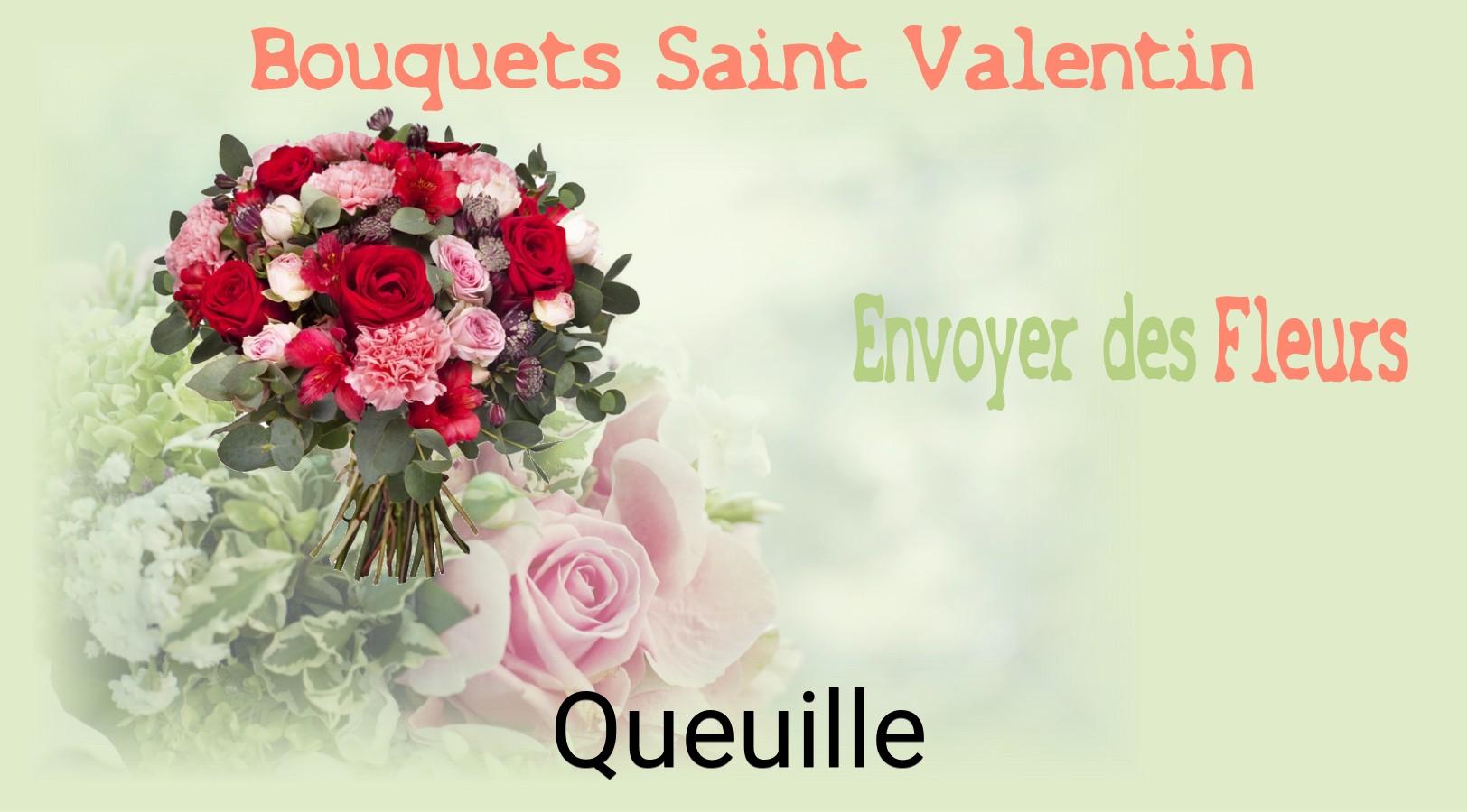 Roses de Saint-Valentin livrées à Queuille